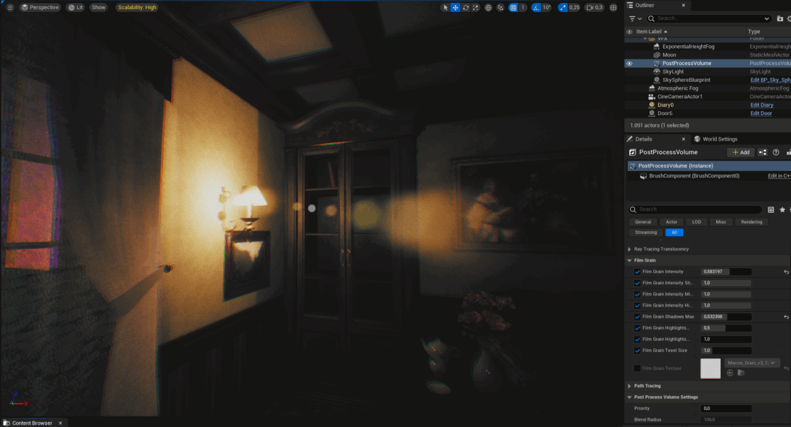 Scary Desk: Horror Spiel UE5